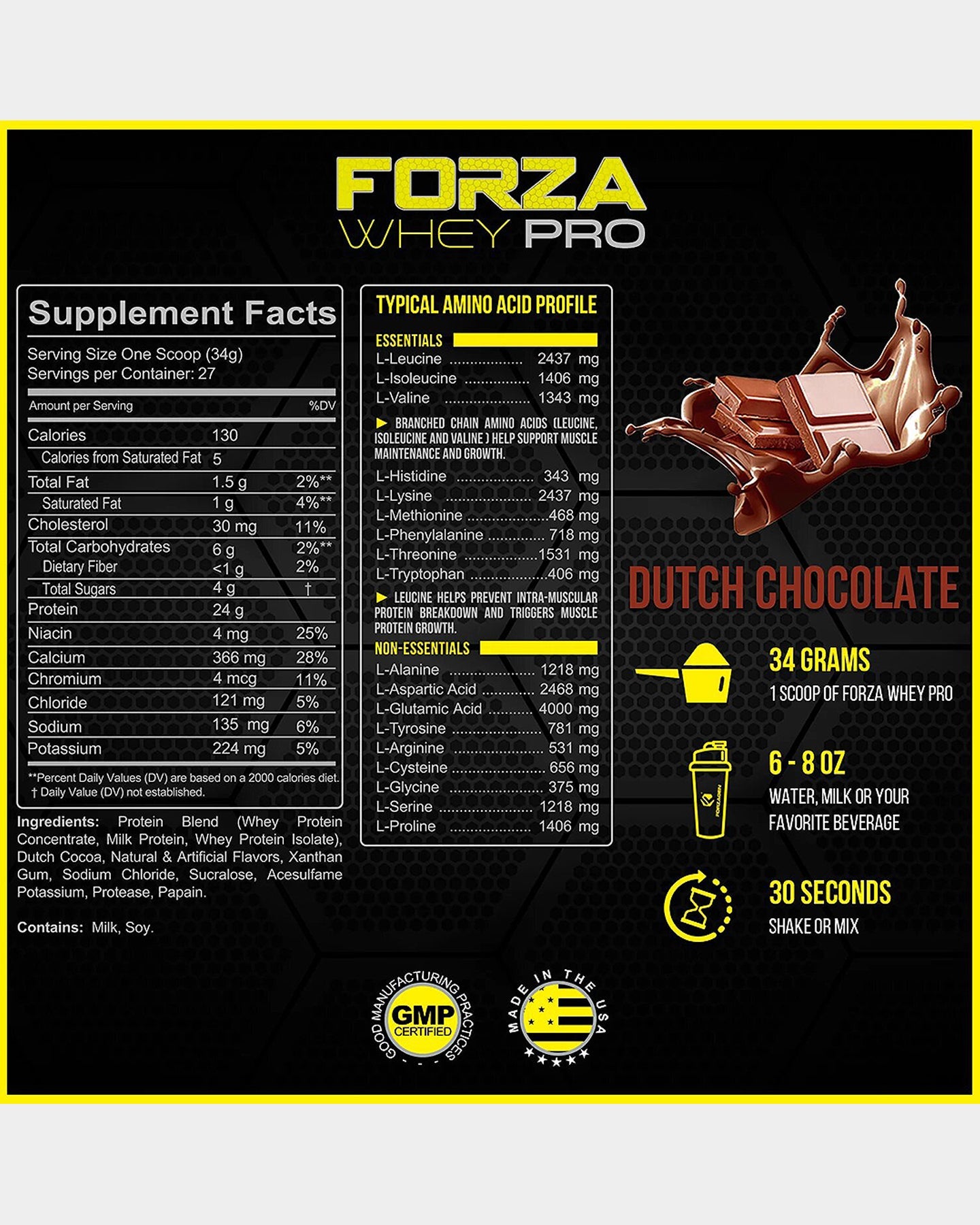 Forzagen Forza Whey PRO Protein - Bodybuilding.com