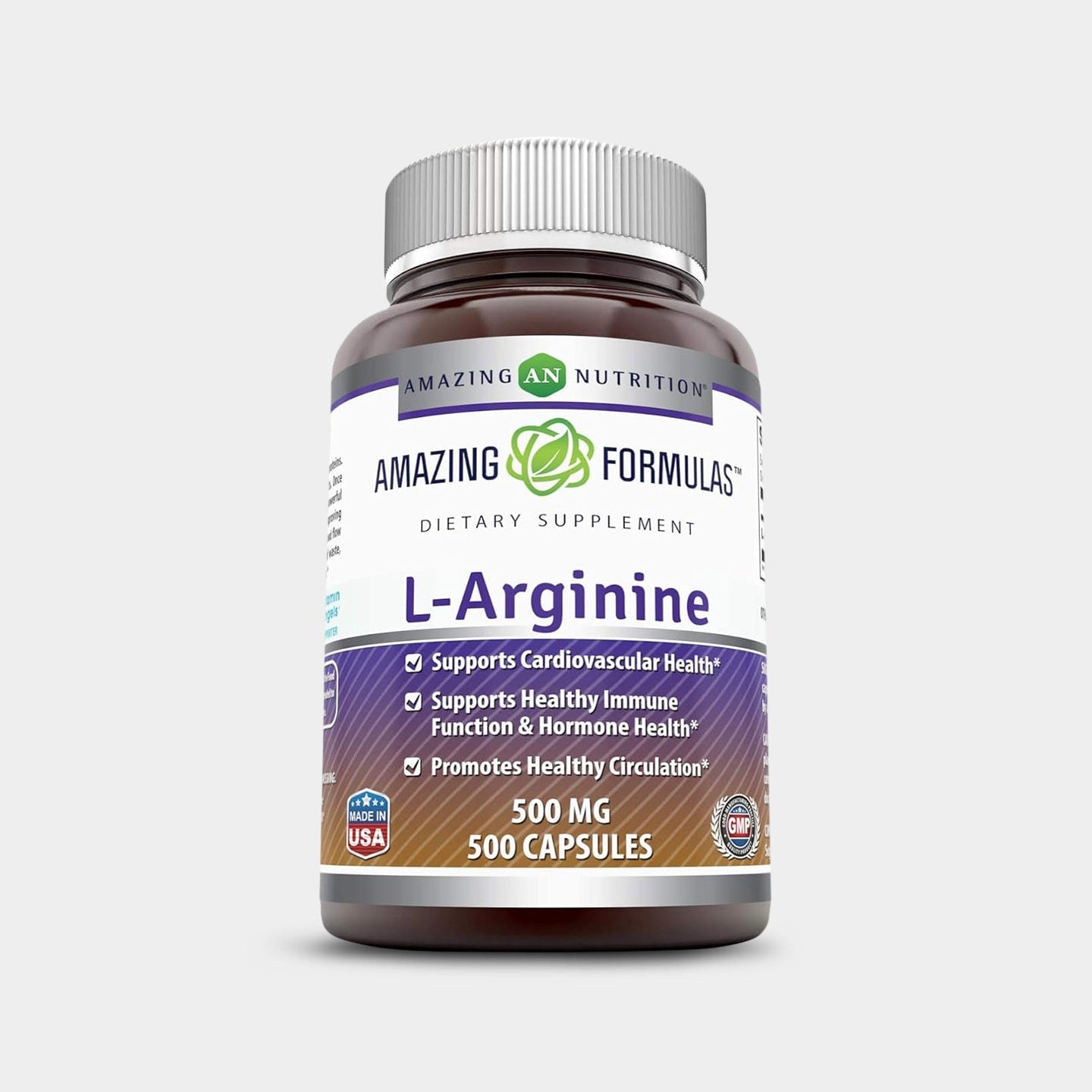 Amazing Nutrition Amazing Formulas L - Arginine 500 Mg - Bodybuilding.com