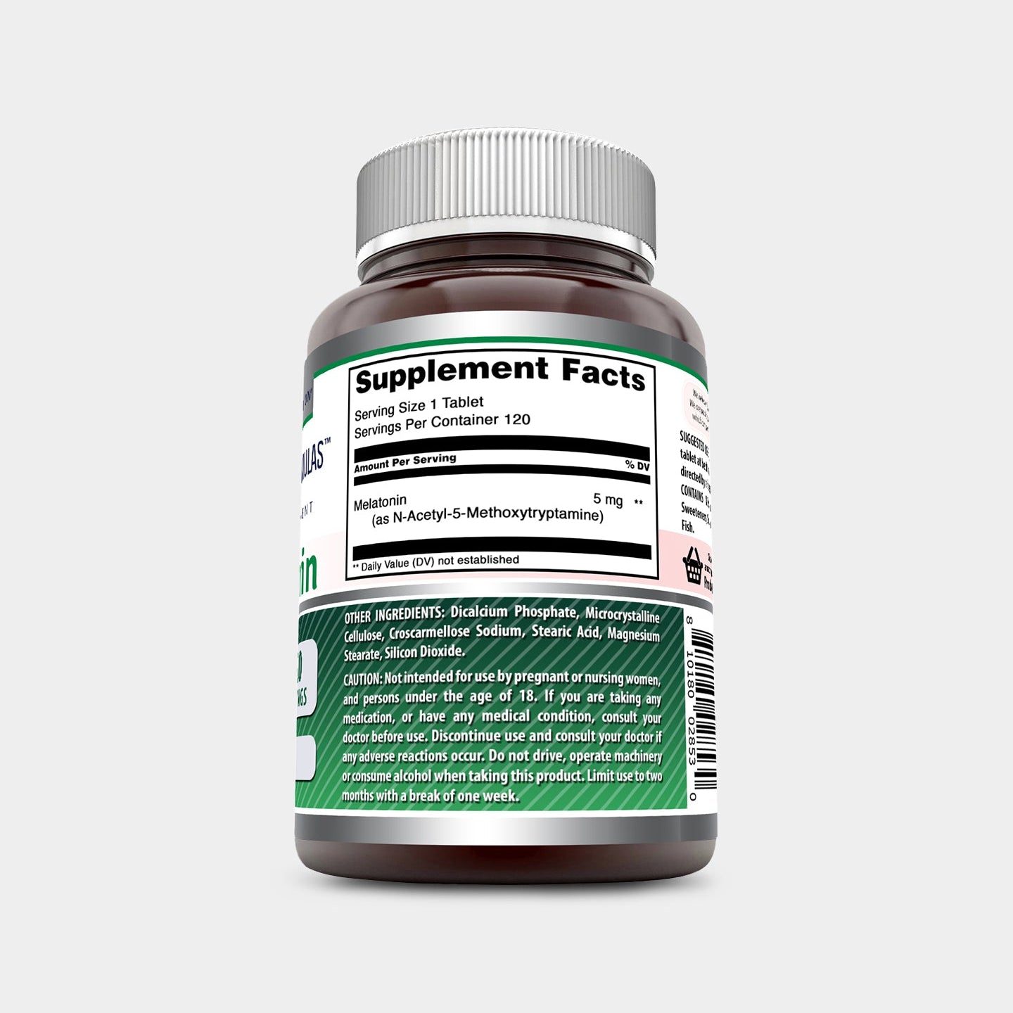 Amazing Nutrition Amazing Formulas Melatonin 5 MG - Bodybuilding.com