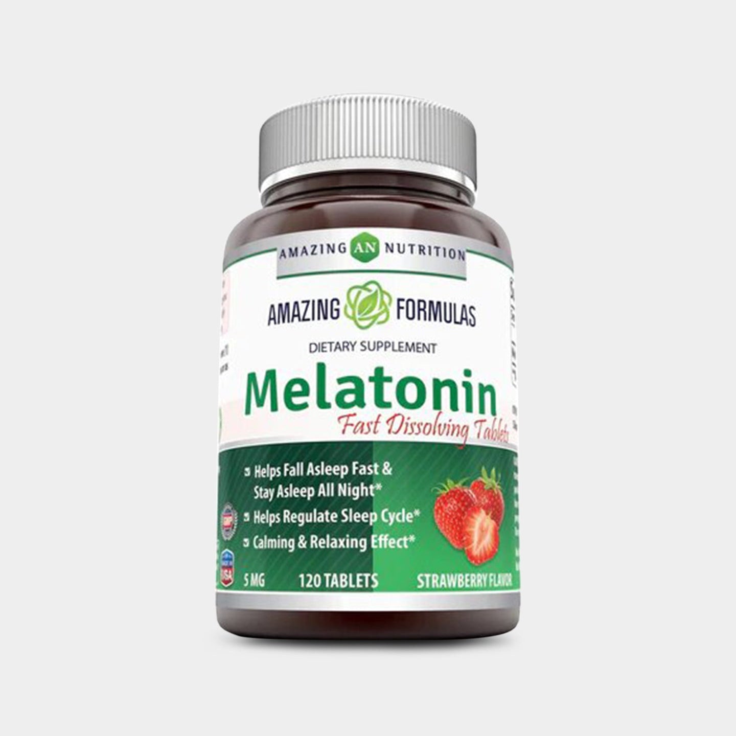 Amazing Nutrition Amazing Formulas Melatonin - Fast Dissolving 5 MG - Bodybuilding.com