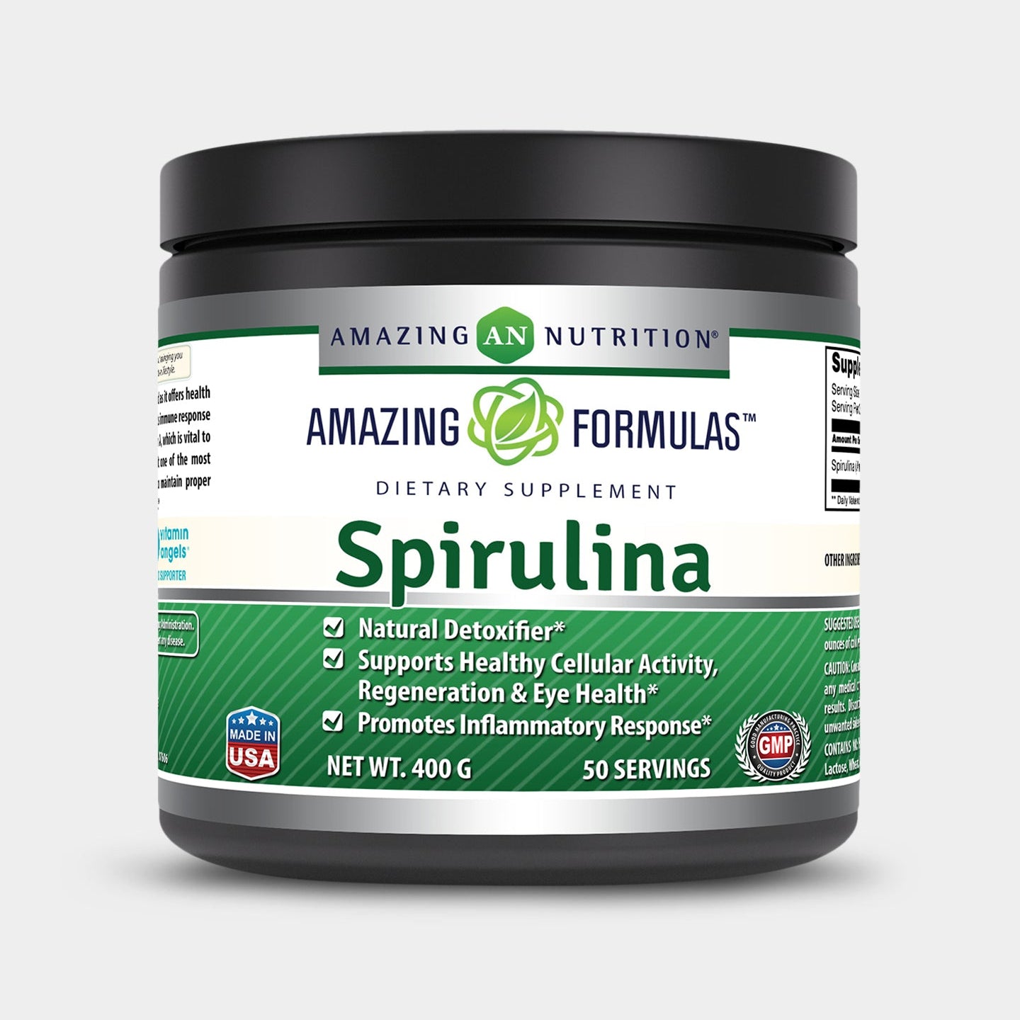 Amazing Nutrition Amazing Formulas Spirulina - Bodybuilding.com