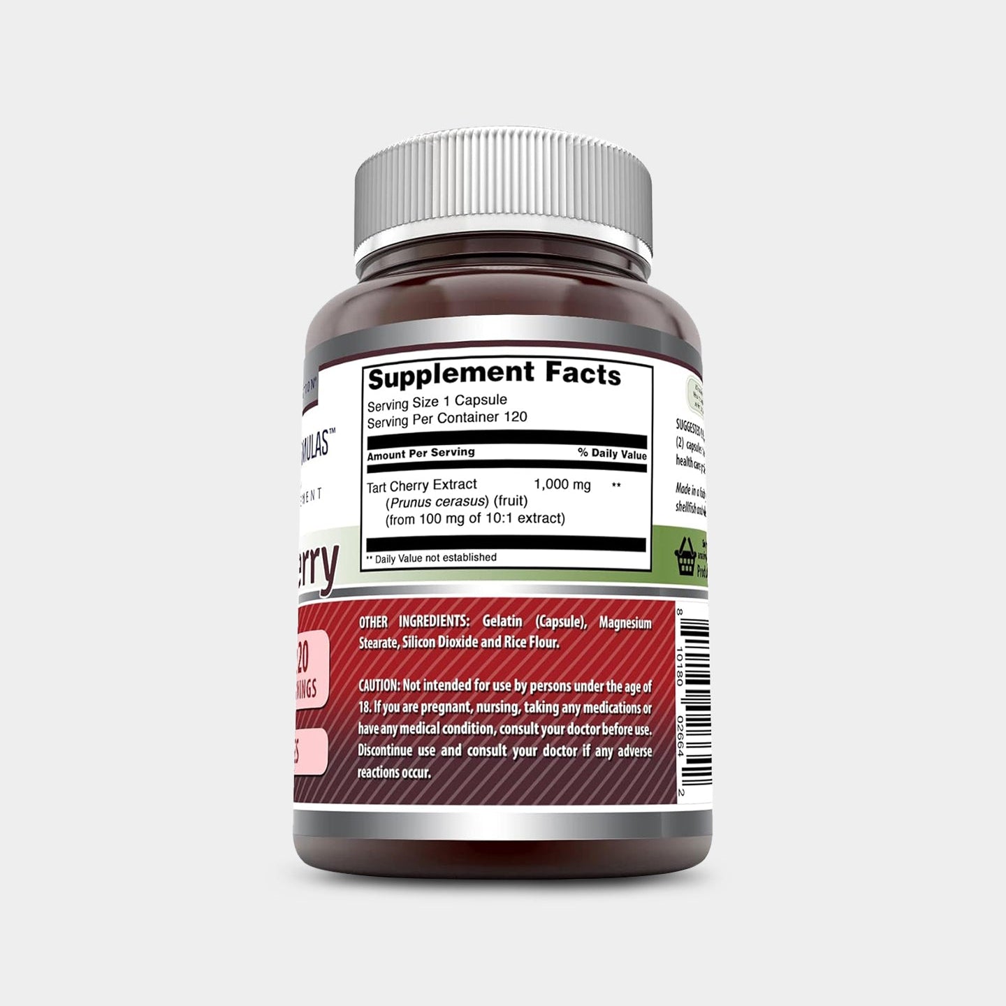 Amazing Nutrition Amazing Formulas Tart Cherry 1000 MG - Bodybuilding.com