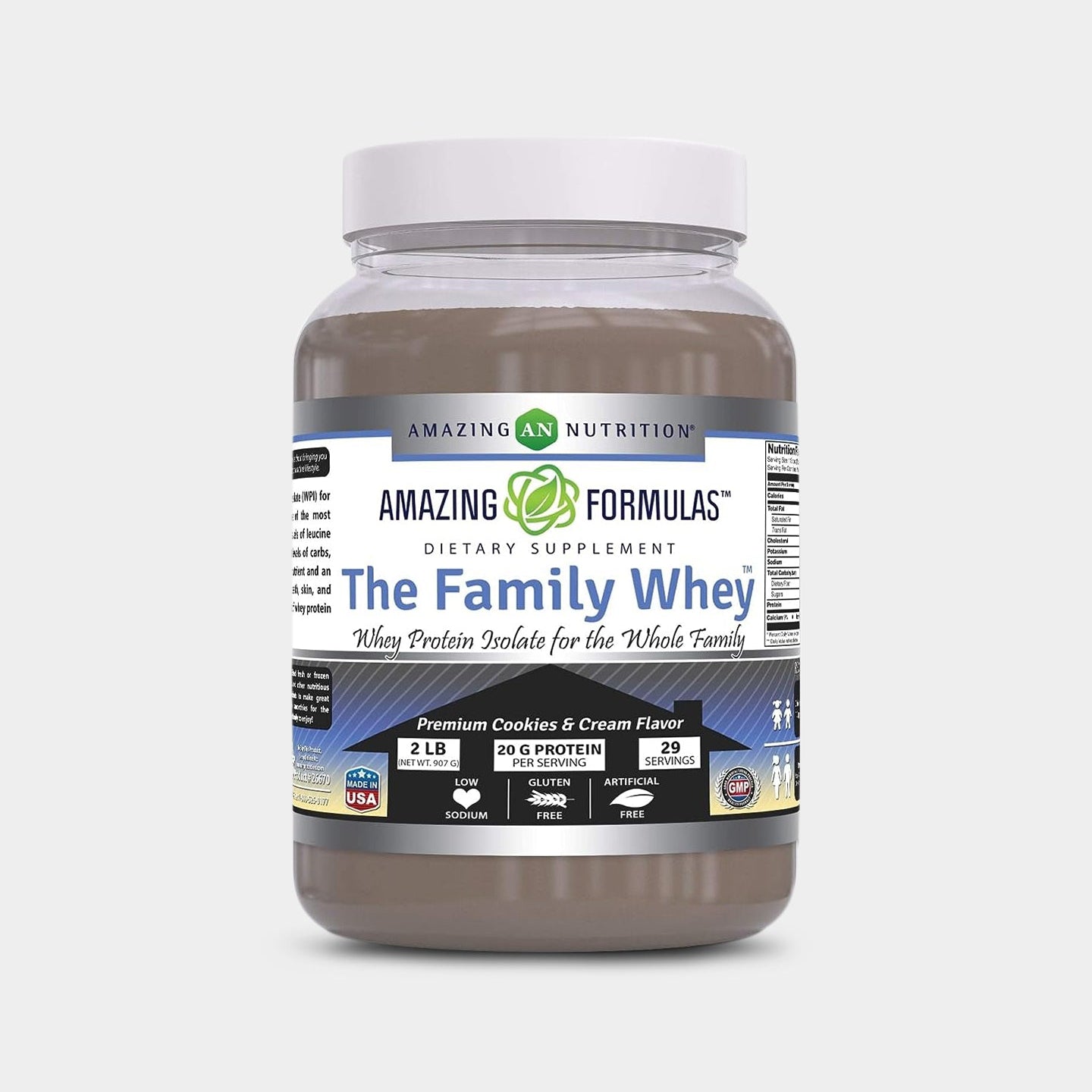 Amazing Nutrition Amazing Formulas The Family Whey - Whey Protein Isolate - Bodybuilding.com