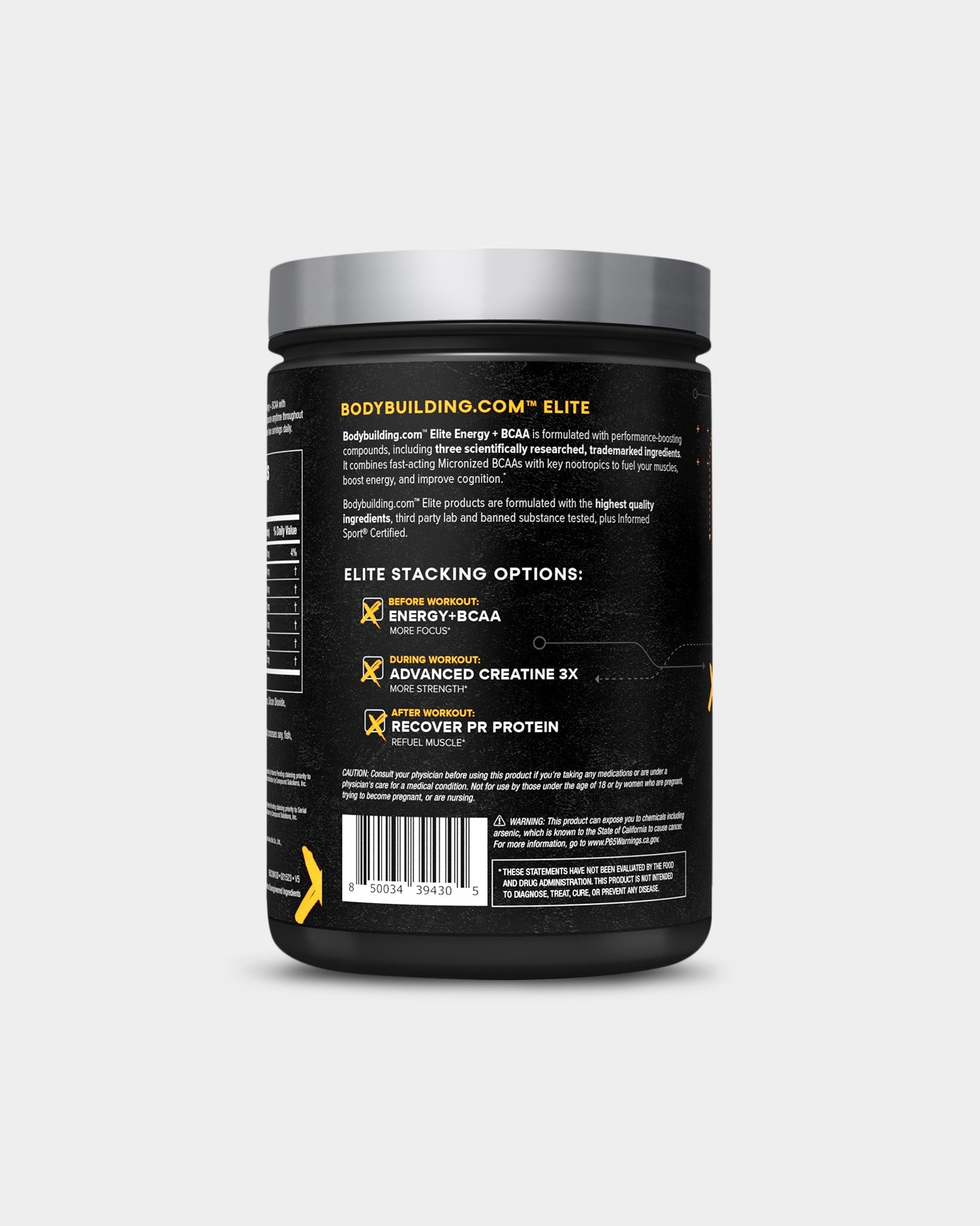 Bodybuilding.com ELITE Energy + BCAA - Bodybuilding.com