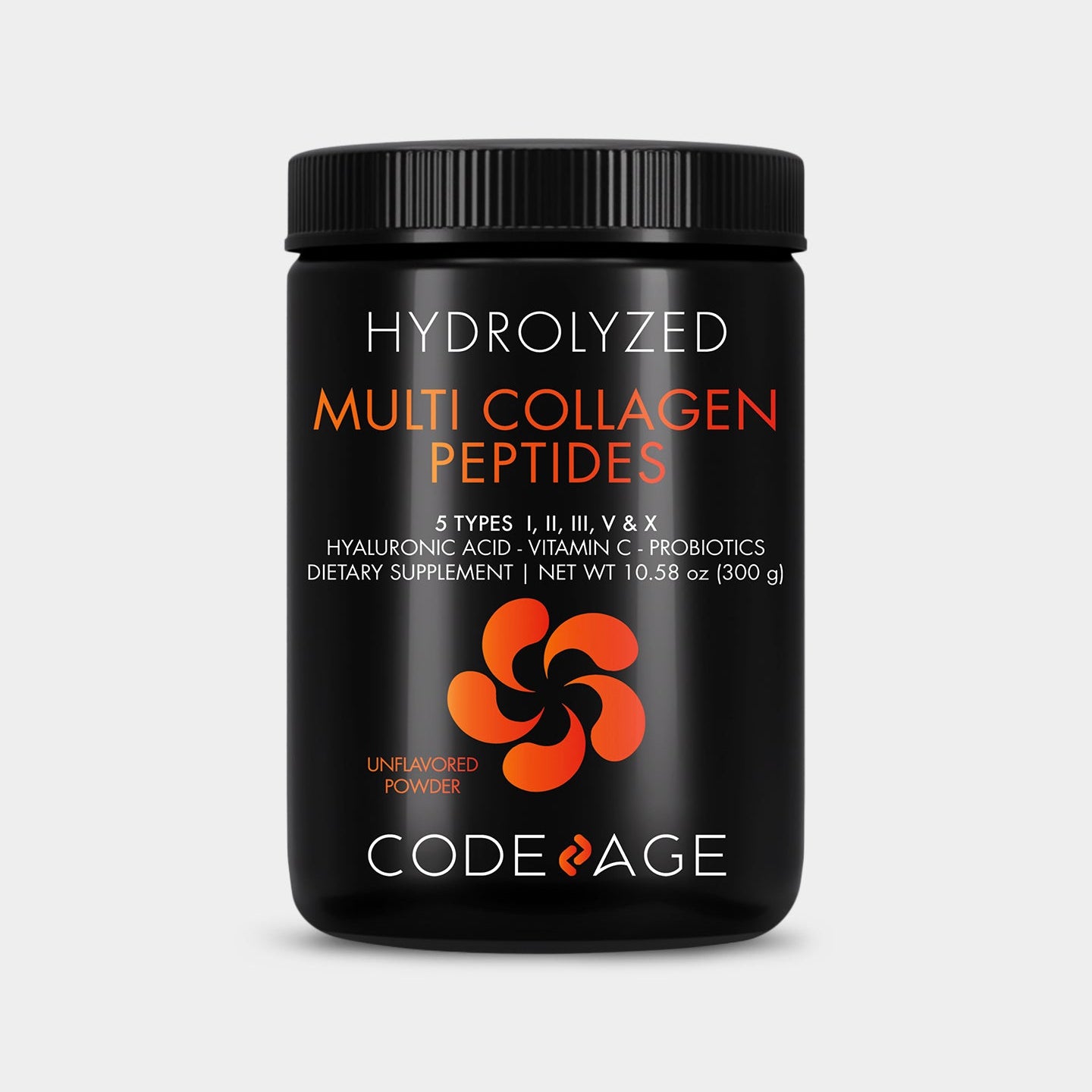 Codeage Hydrolyzed Multi Collagen Peptides Powder Supplement Black Edition - Bodybuilding.com