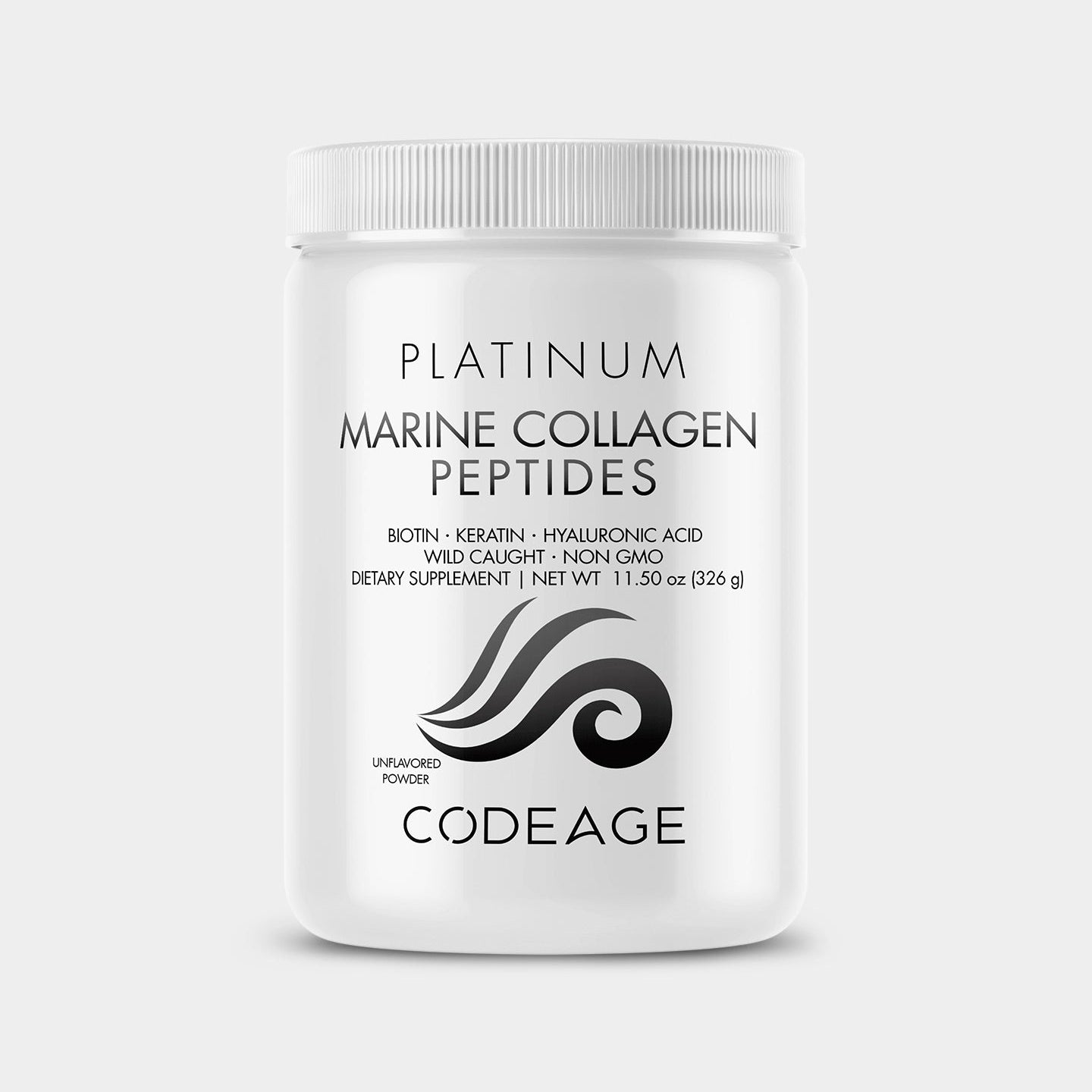 Codeage Platinum Marine Collagen Peptides Supplement Powder - Bodybuilding.com