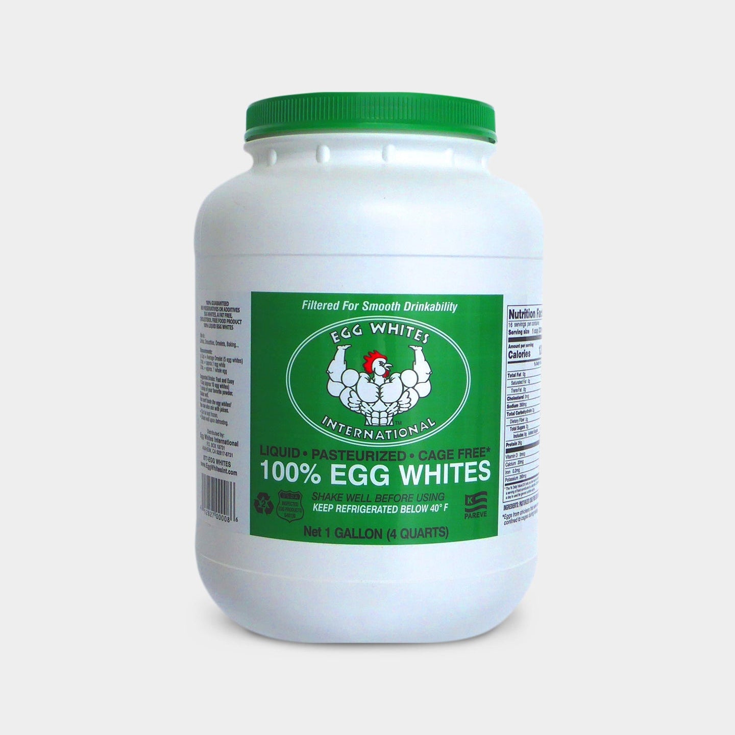 Egg Whites International 100% Pure Liquid Egg Whites Now 100% Cage Free - Bodybuilding.com