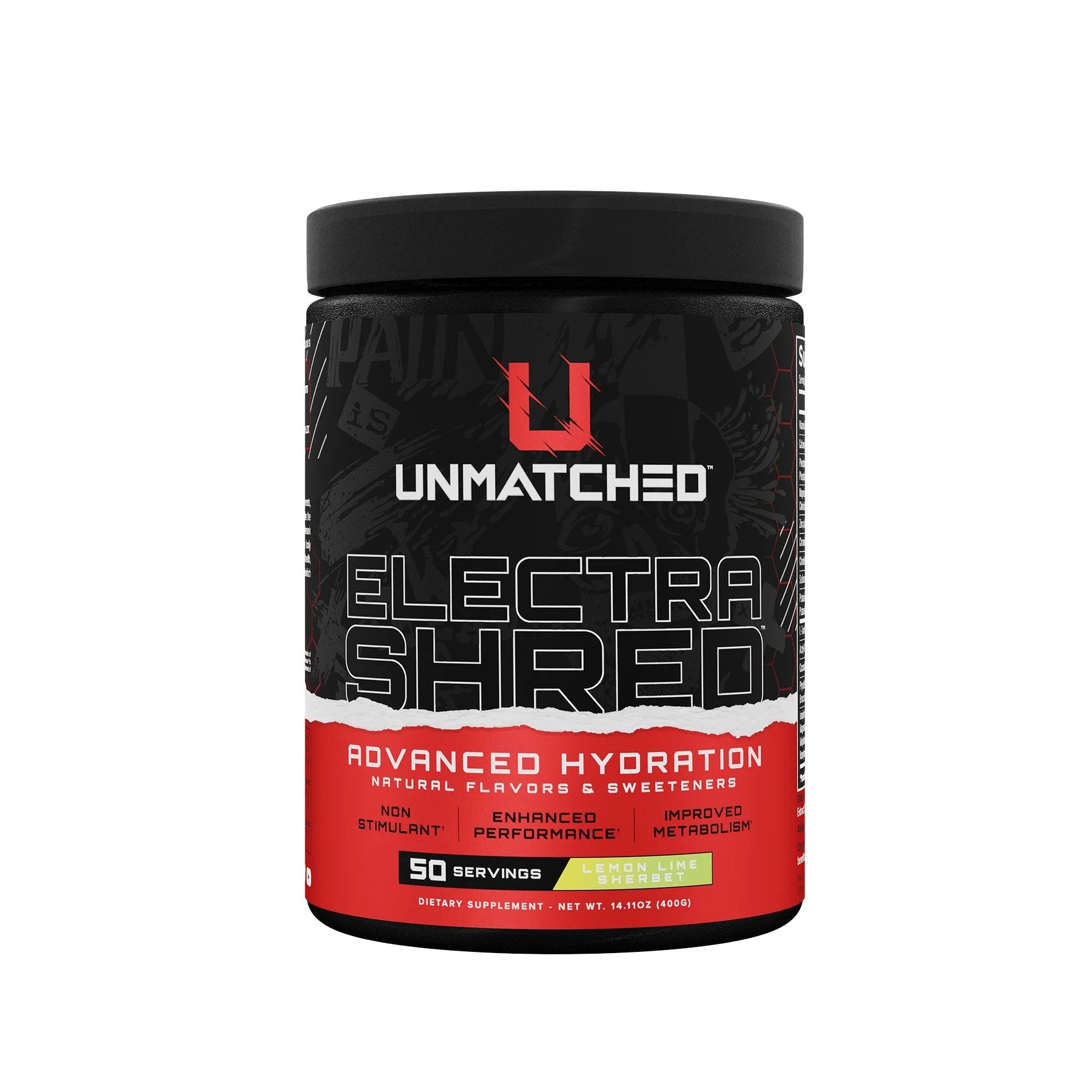 ELECTRASHRED Hydration Lemon Lime Sherbet - Bodybuilding.com