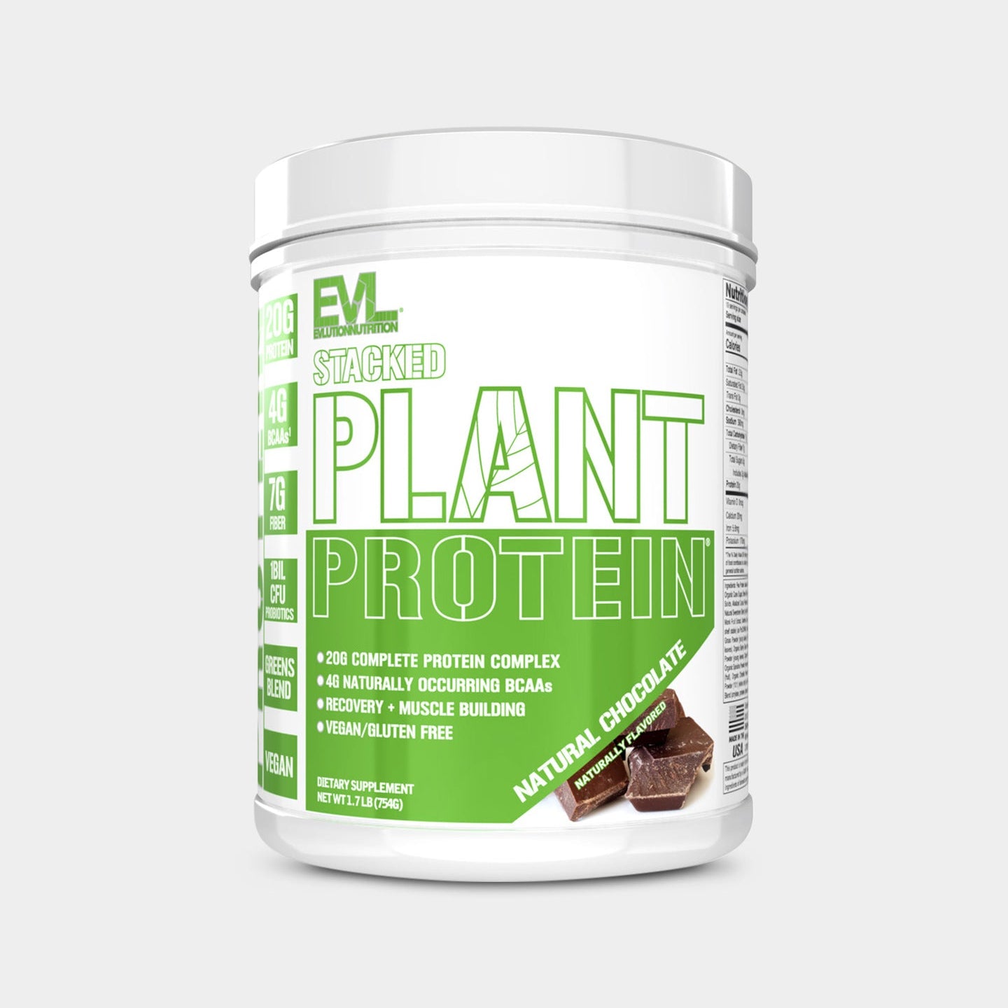 EVLUTION NUTRITION Stacked Plant Protein - Bodybuilding.com