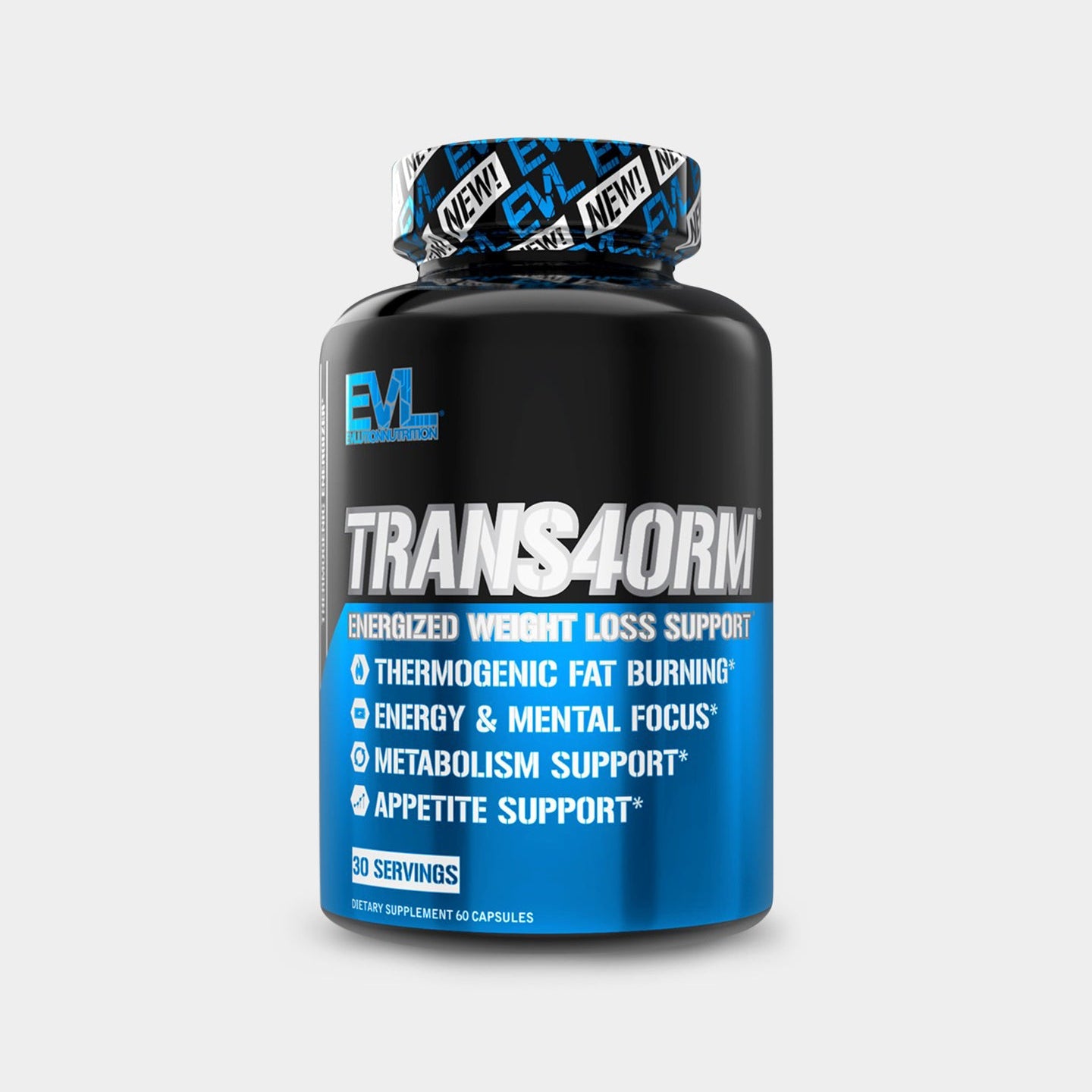 EVLUTION NUTRITION TRANS4ORM Fat Burner Capsules - Body4life.org