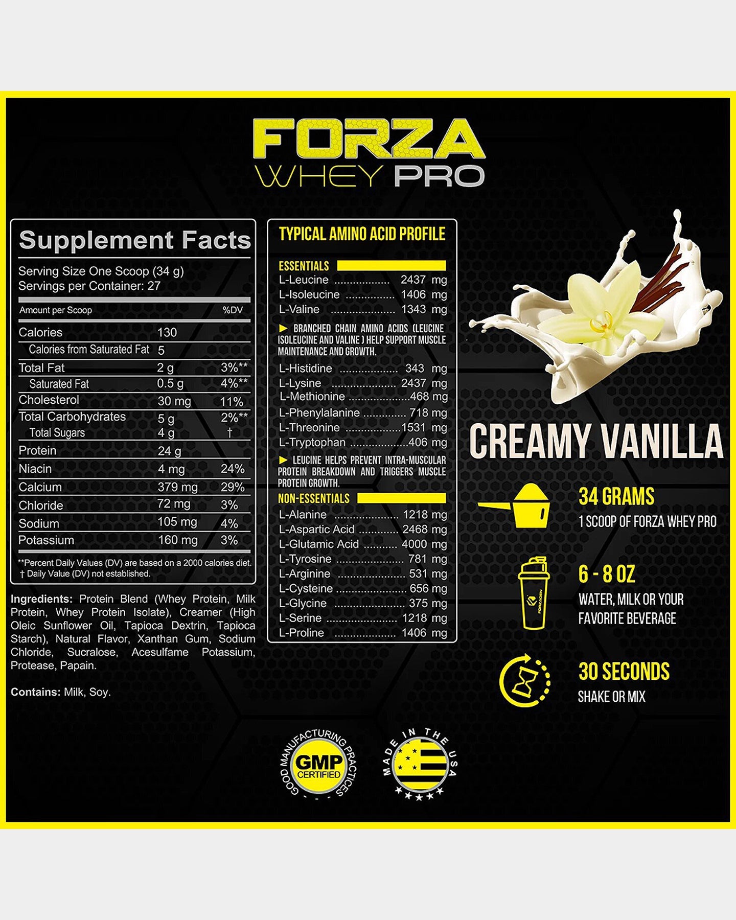 Forzagen Forza Whey PRO Protein - Bodybuilding.com