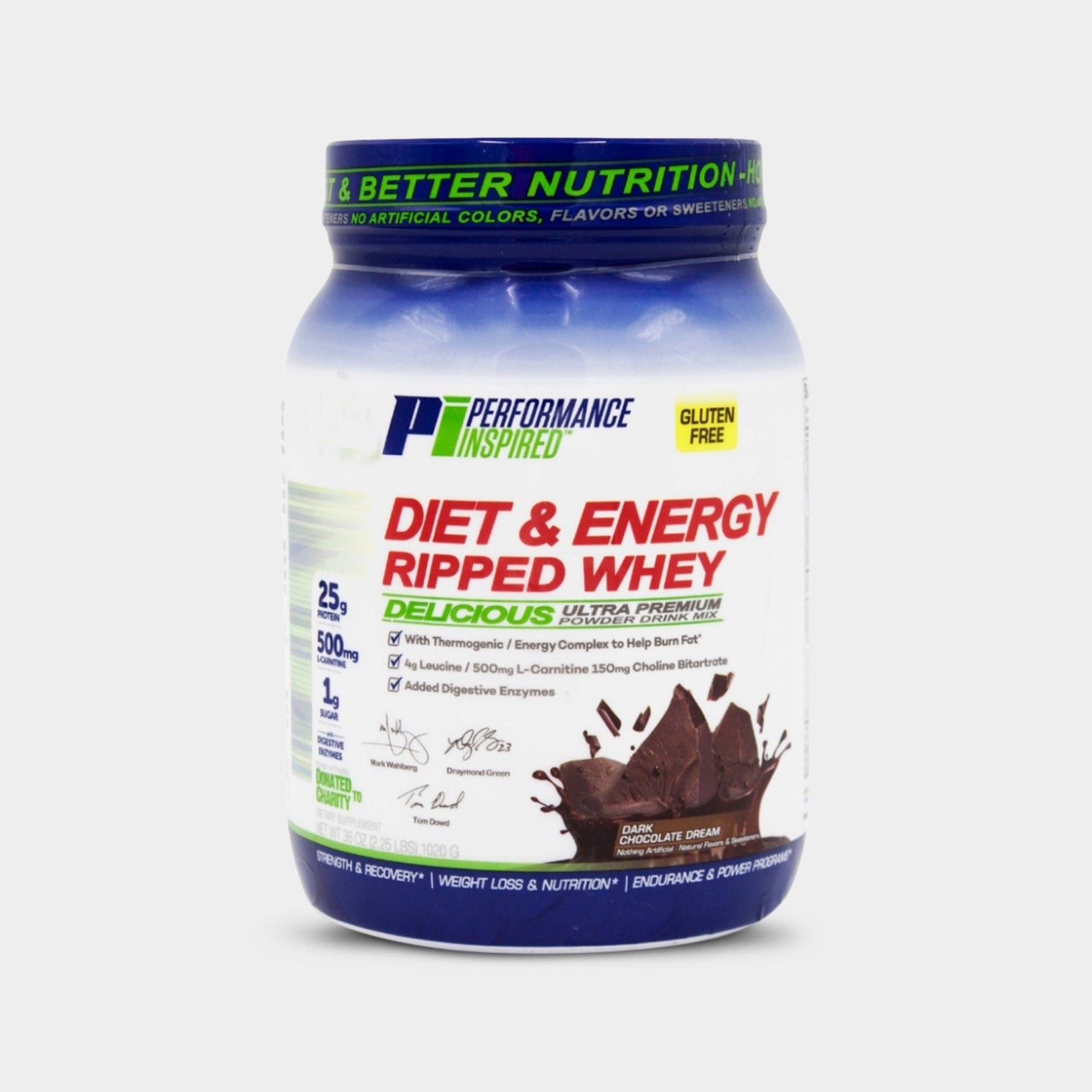 Performance Inspired Nutrition Diet & Energy Ripped Whey Protein Powder - Bodybuilding.com