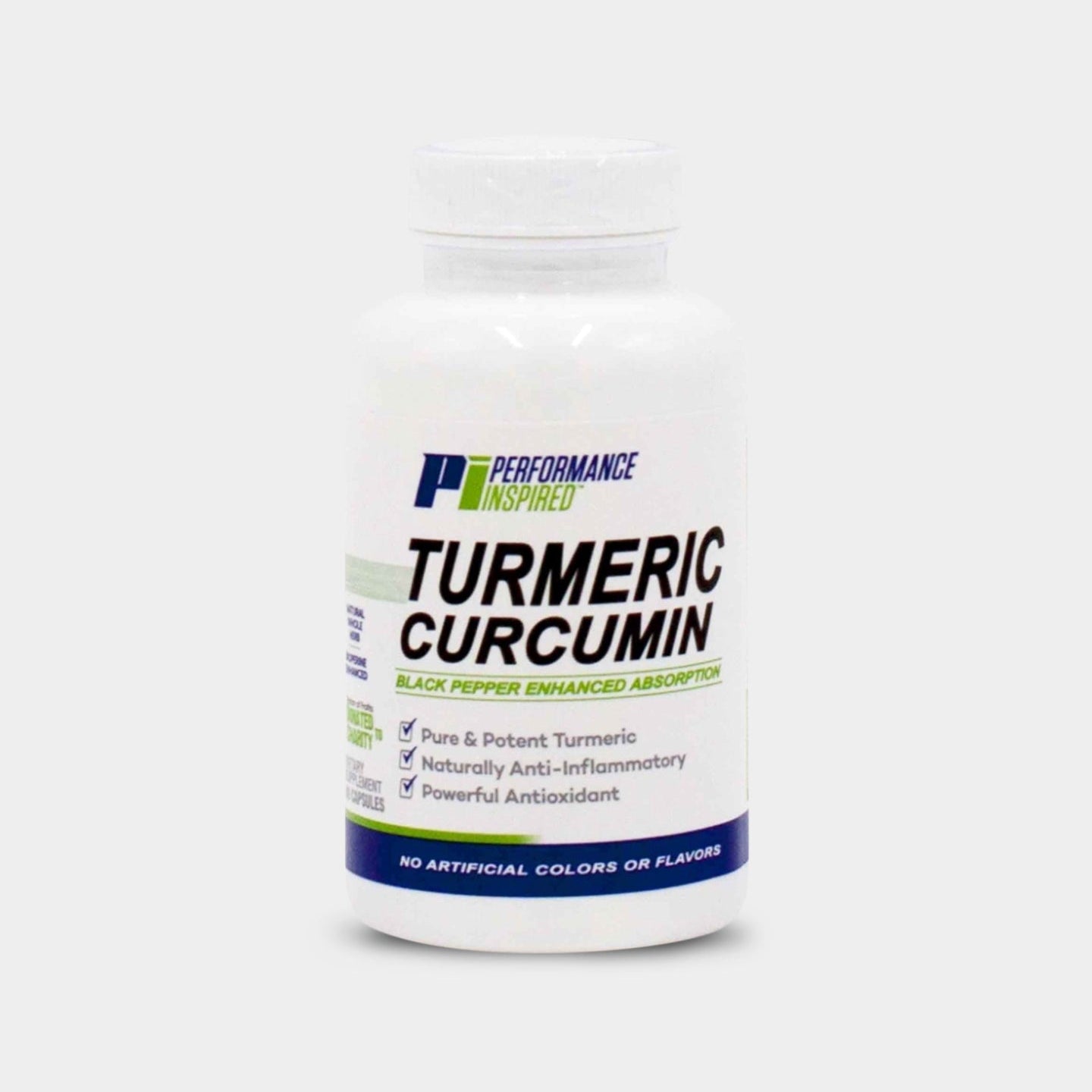 Performance Inspired Nutrition Turmeric Curcumin Capsules - Bodybuilding.com