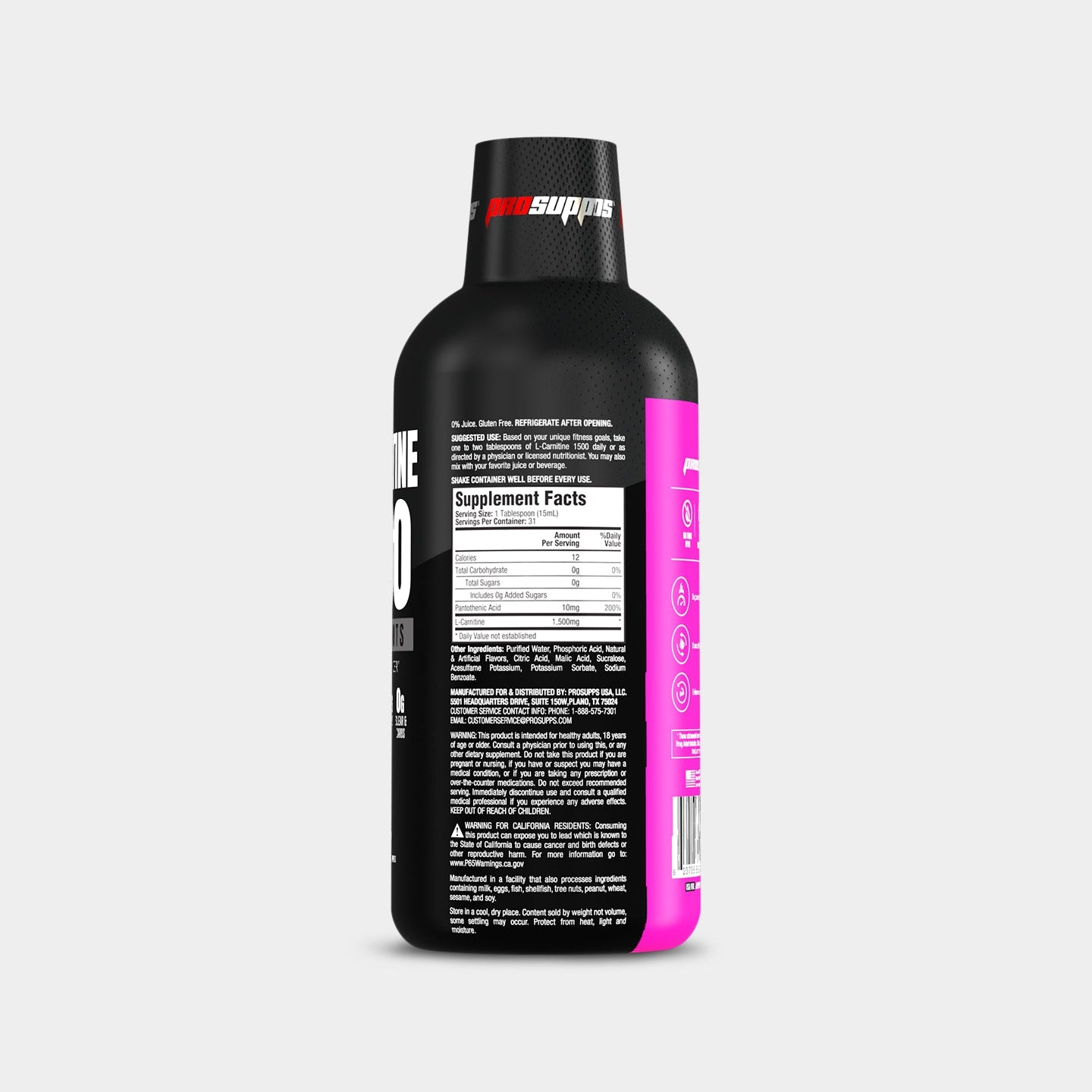 Pro Supps L - Carnitine 1500 - Body4life.org