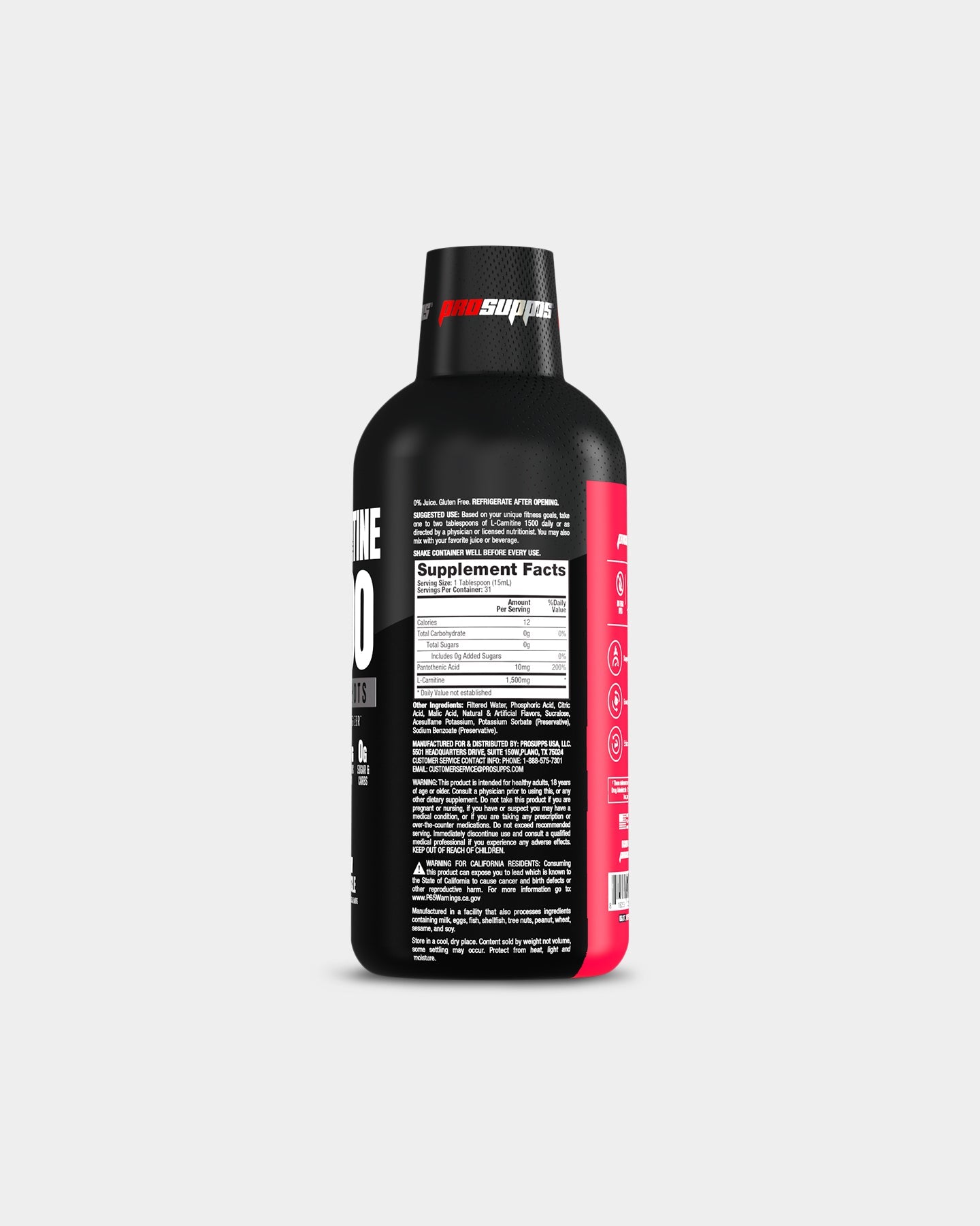 Pro Supps L - Carnitine 1500 - Bodybuilding.com