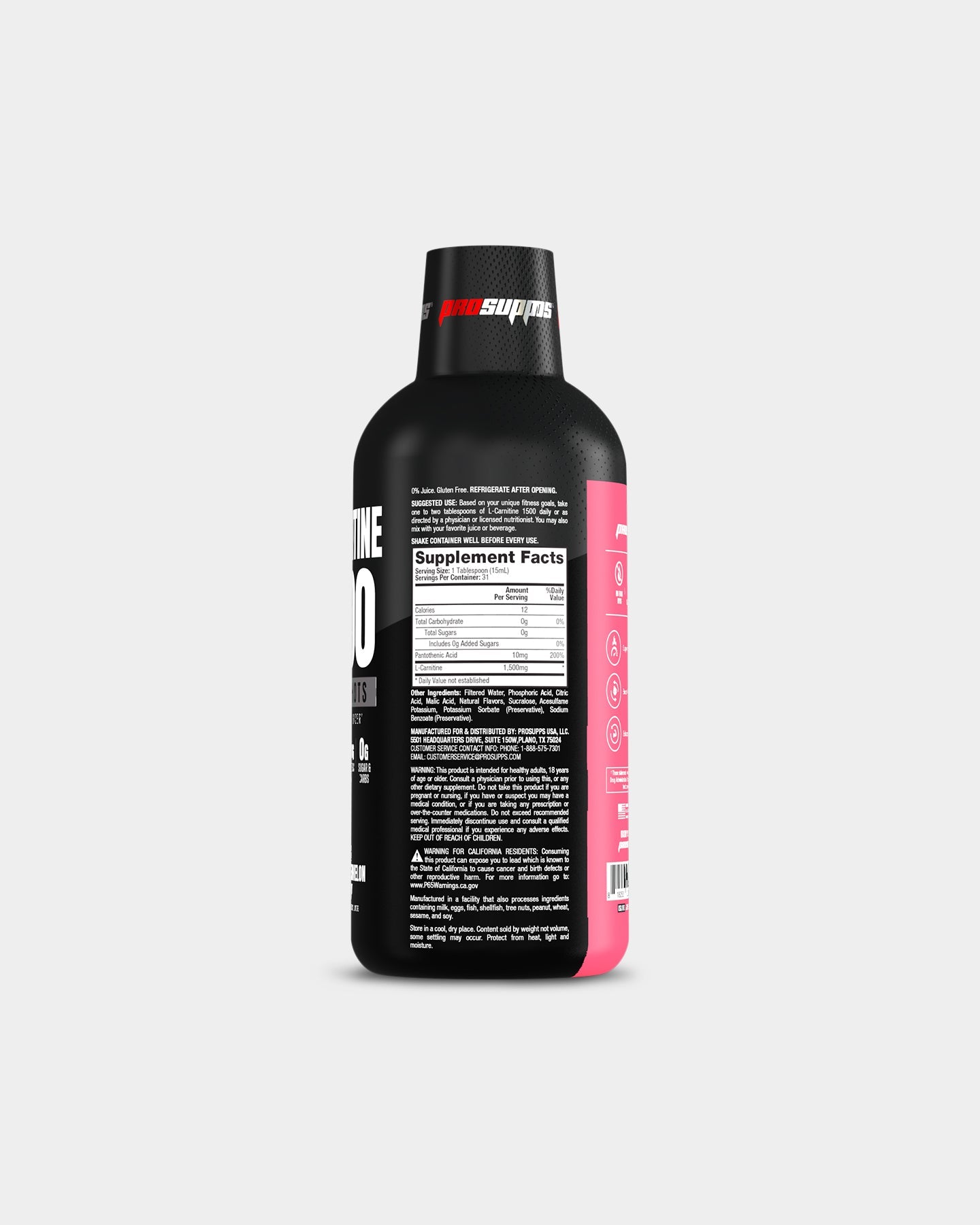 Pro Supps L - Carnitine 1500 - Bodybuilding.com