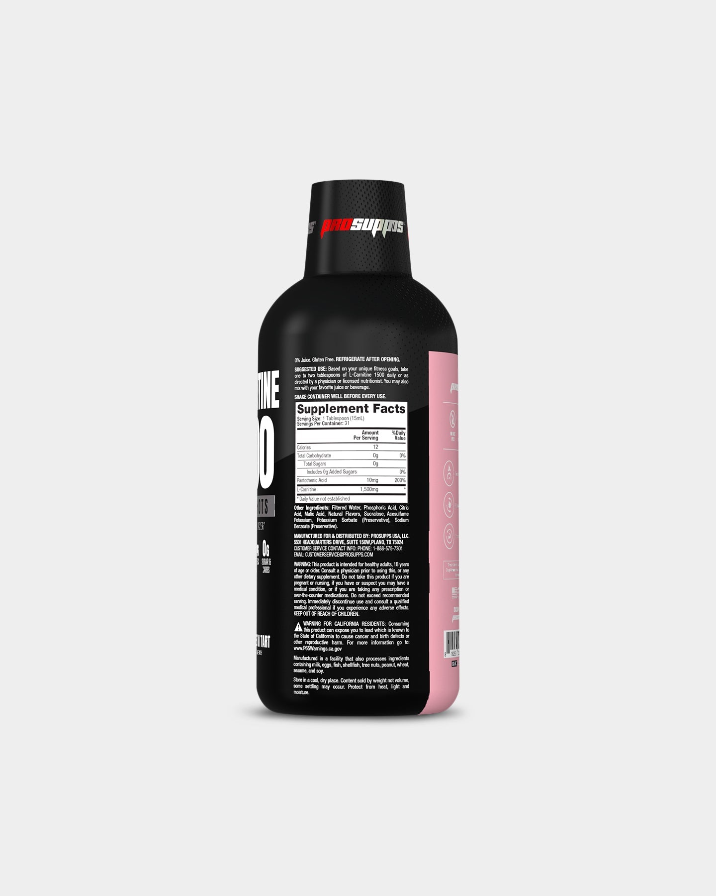 Pro Supps L - Carnitine 1500 - Bodybuilding.com