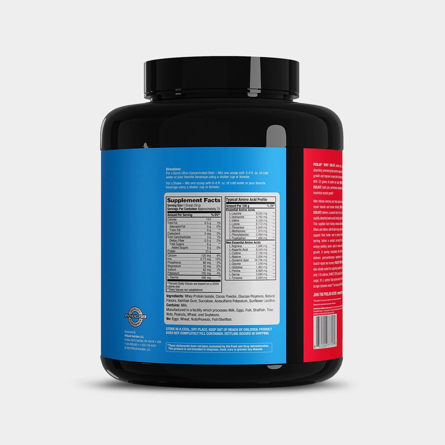 Prolab Nutrition Whey Isolate - Bodybuilding.com