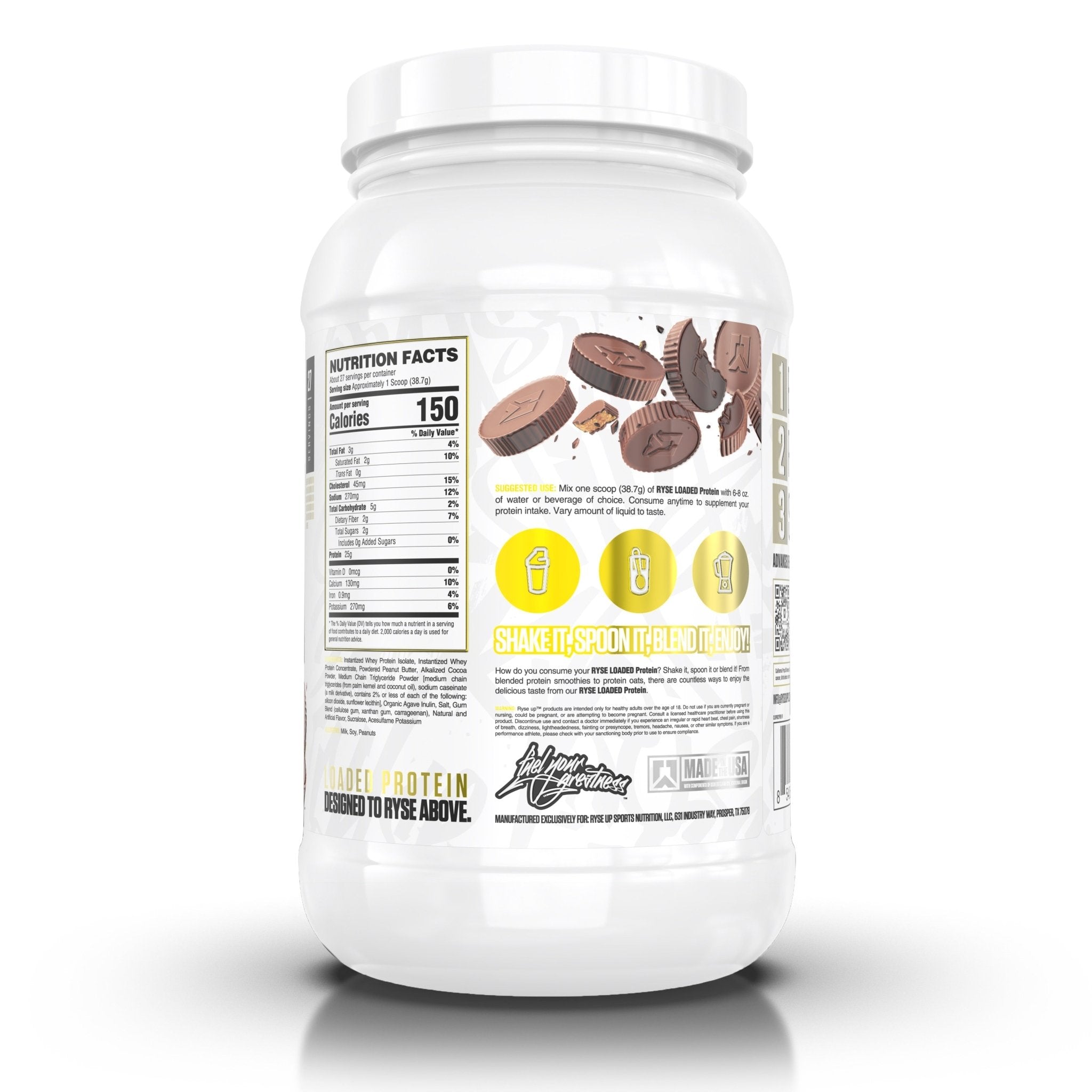 RYSE LOADED PROTEIN, 27 Servings - Bodybuilding.com