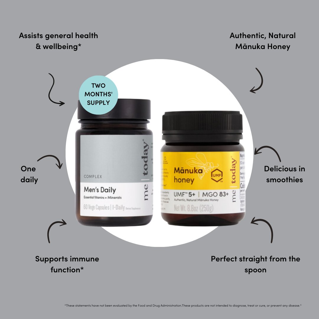 Sweet Success Bundle Men's Multi & Manuka Honey - Bodybuilding.com