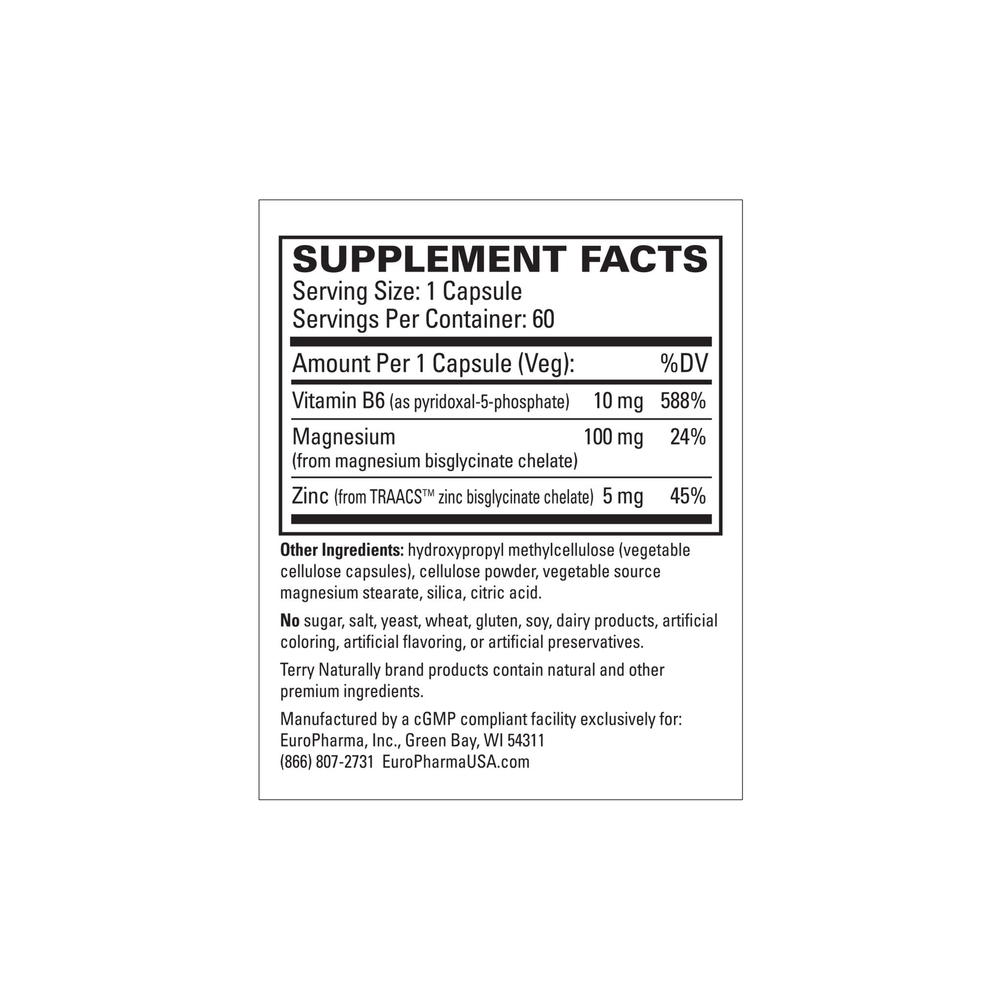 Terry Naturally BioActive Magnesium Complex - Bodybuilding.com