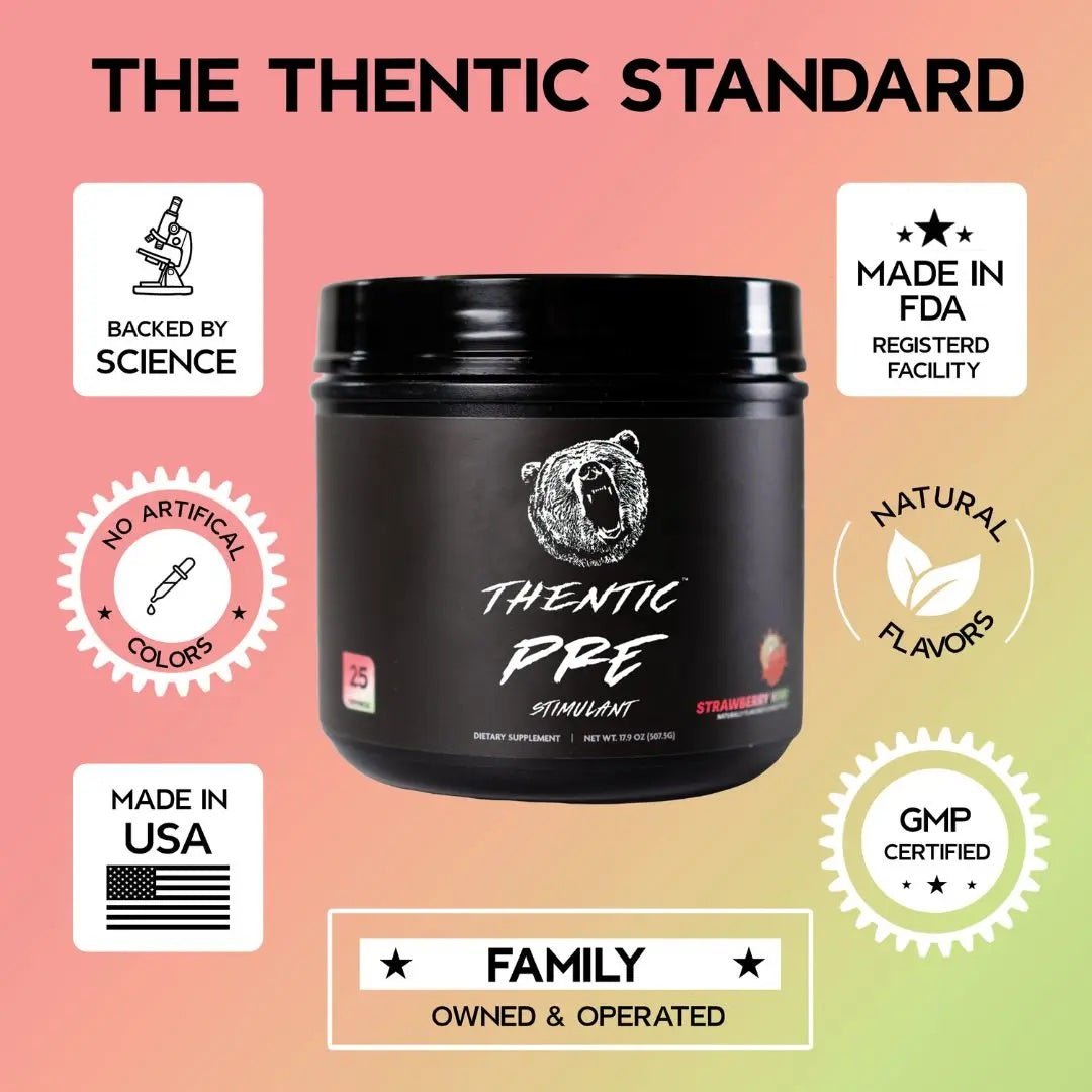 Thentic Pre - Workout - Bodybuilding.com